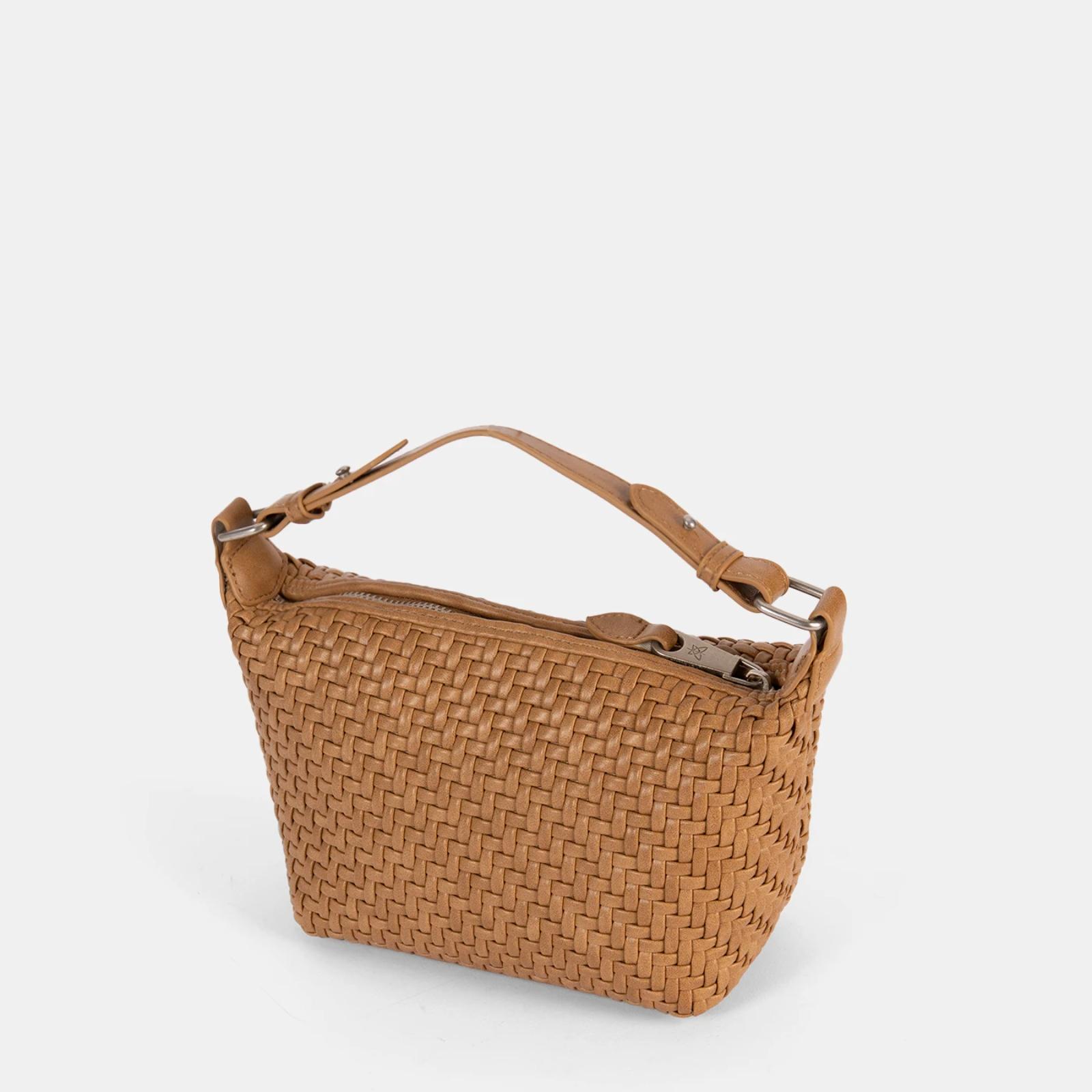 BOLSO DE MANO PEPE MOLL CAMEL