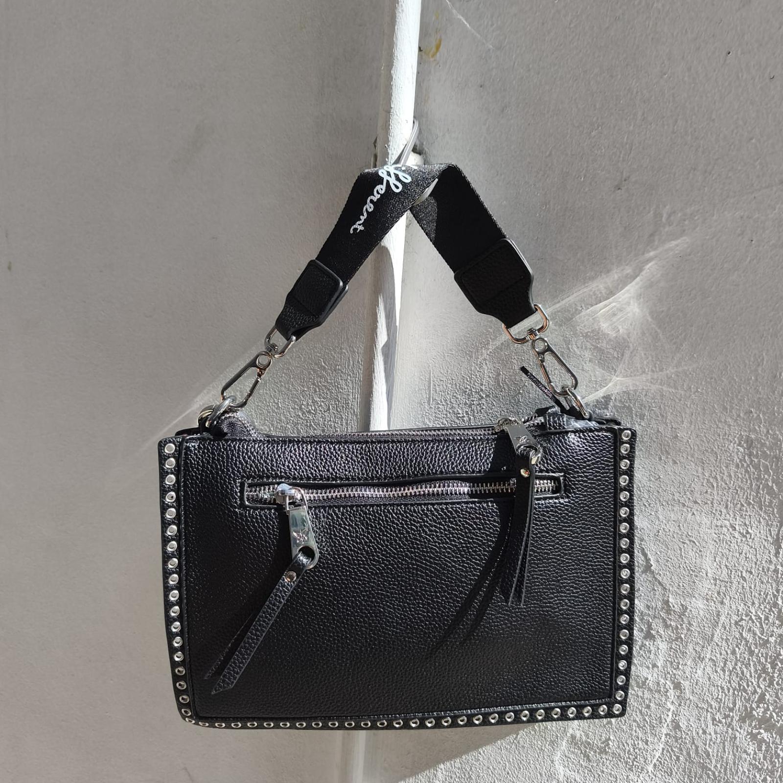 BOLSO DE MANO PEPE MOLL NEGRO