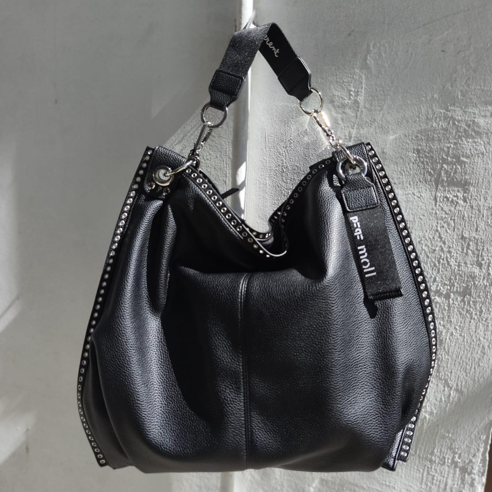 BOLSO DE HOMBRO PEPE MOLL NEGRO