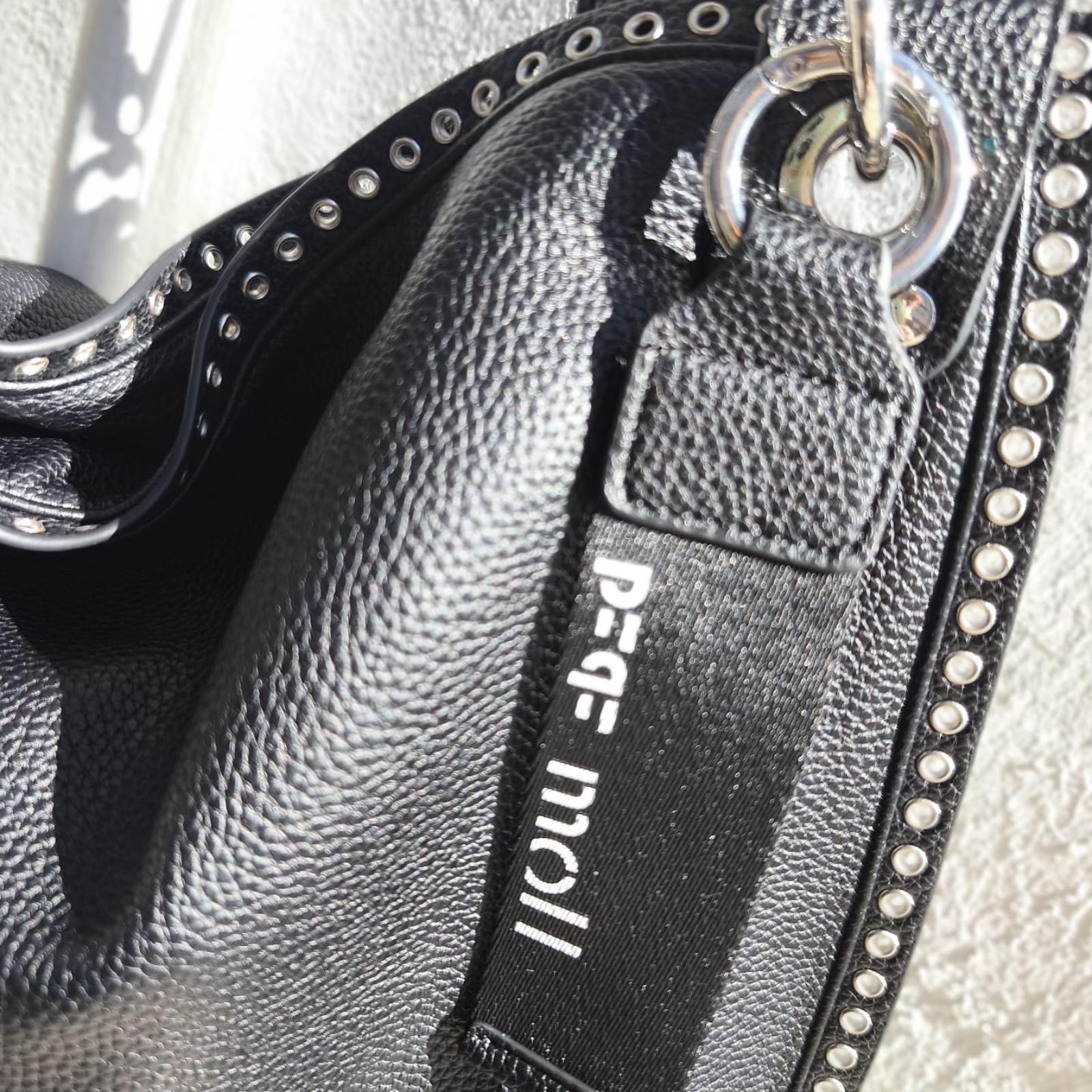 BOLSO DE HOMBRO PEPE MOLL NEGRO