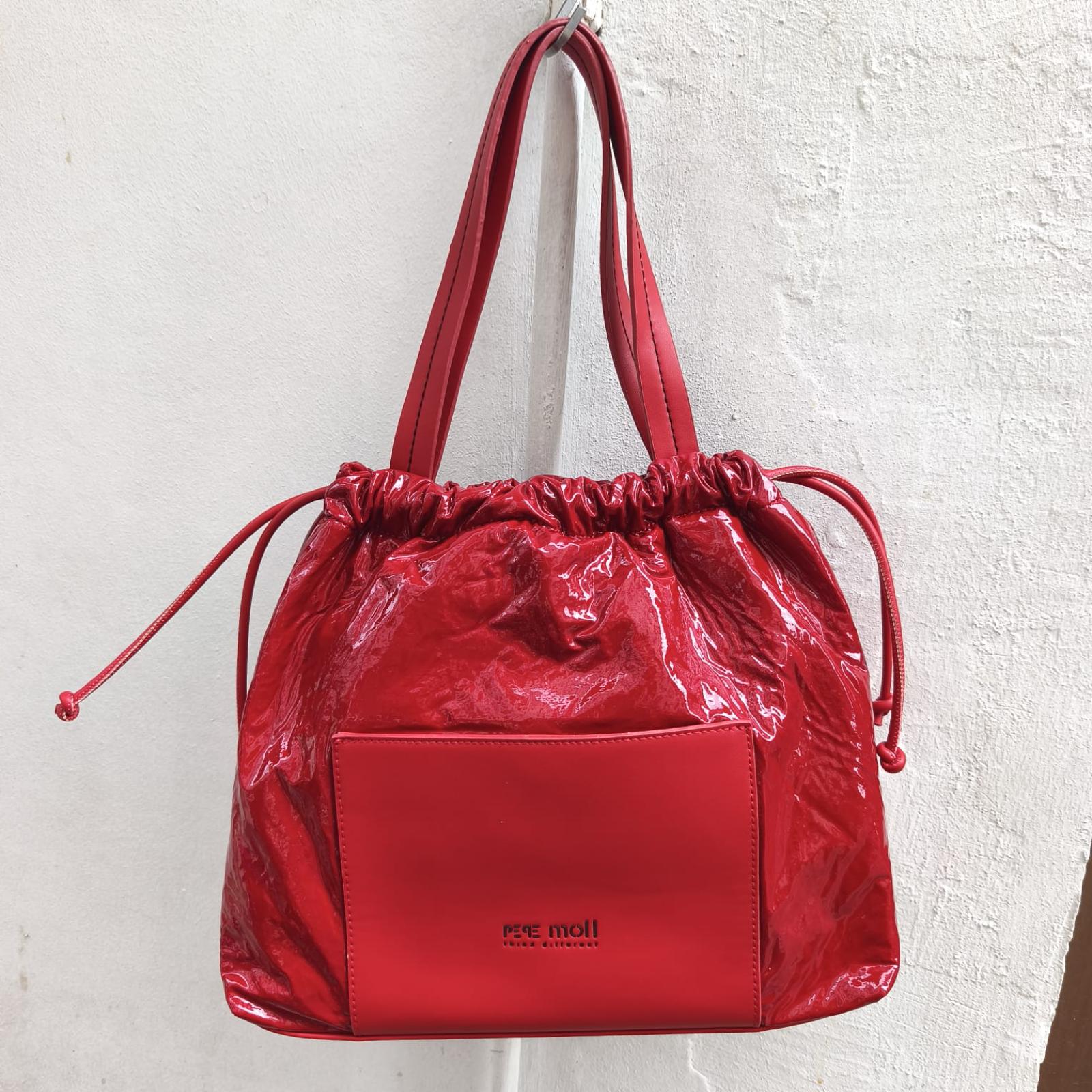 BOLSO DE HOMBRO PEPE MOLL ROJO