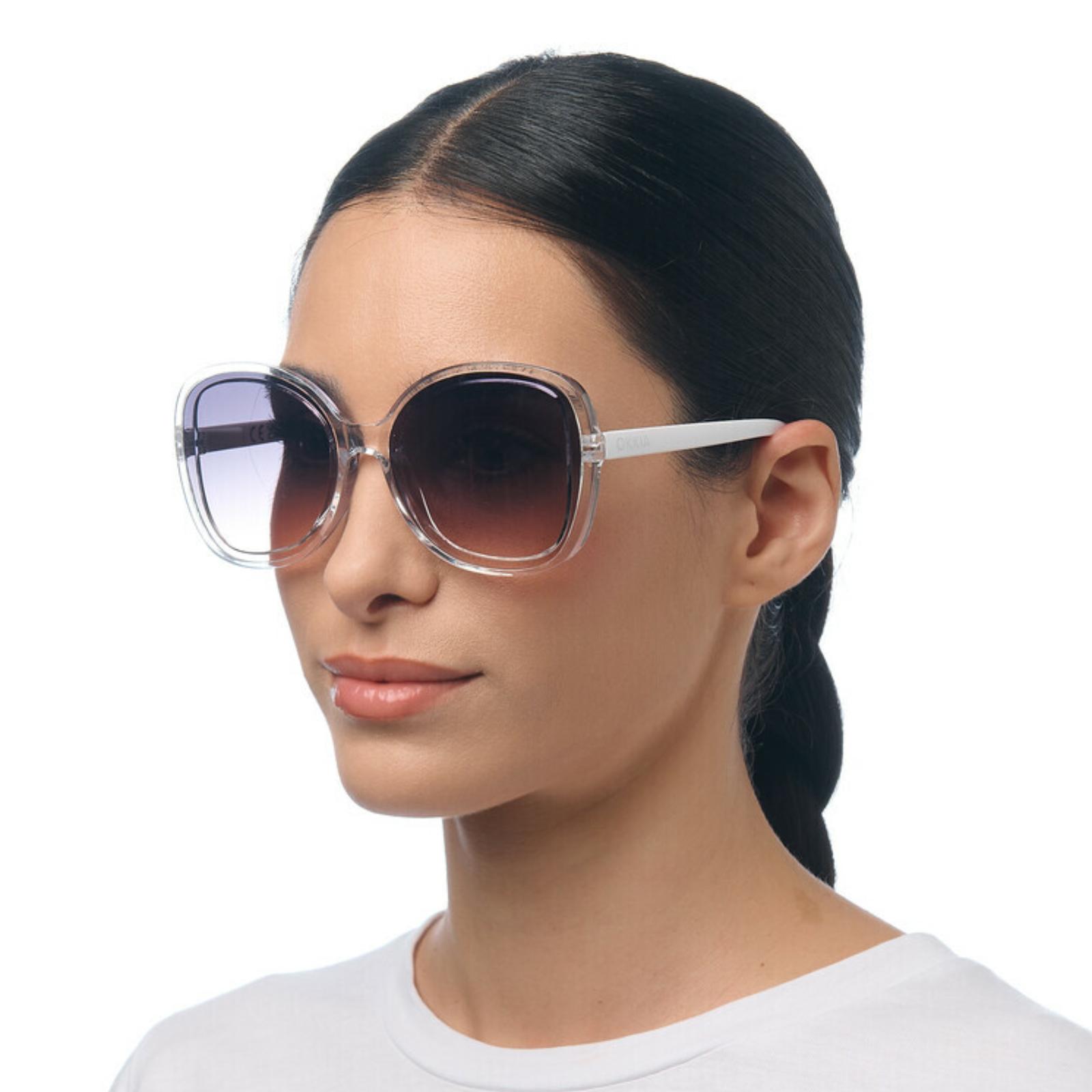 GAFA SOL OKKIA ANNA TRANSPARENTE/GRIS