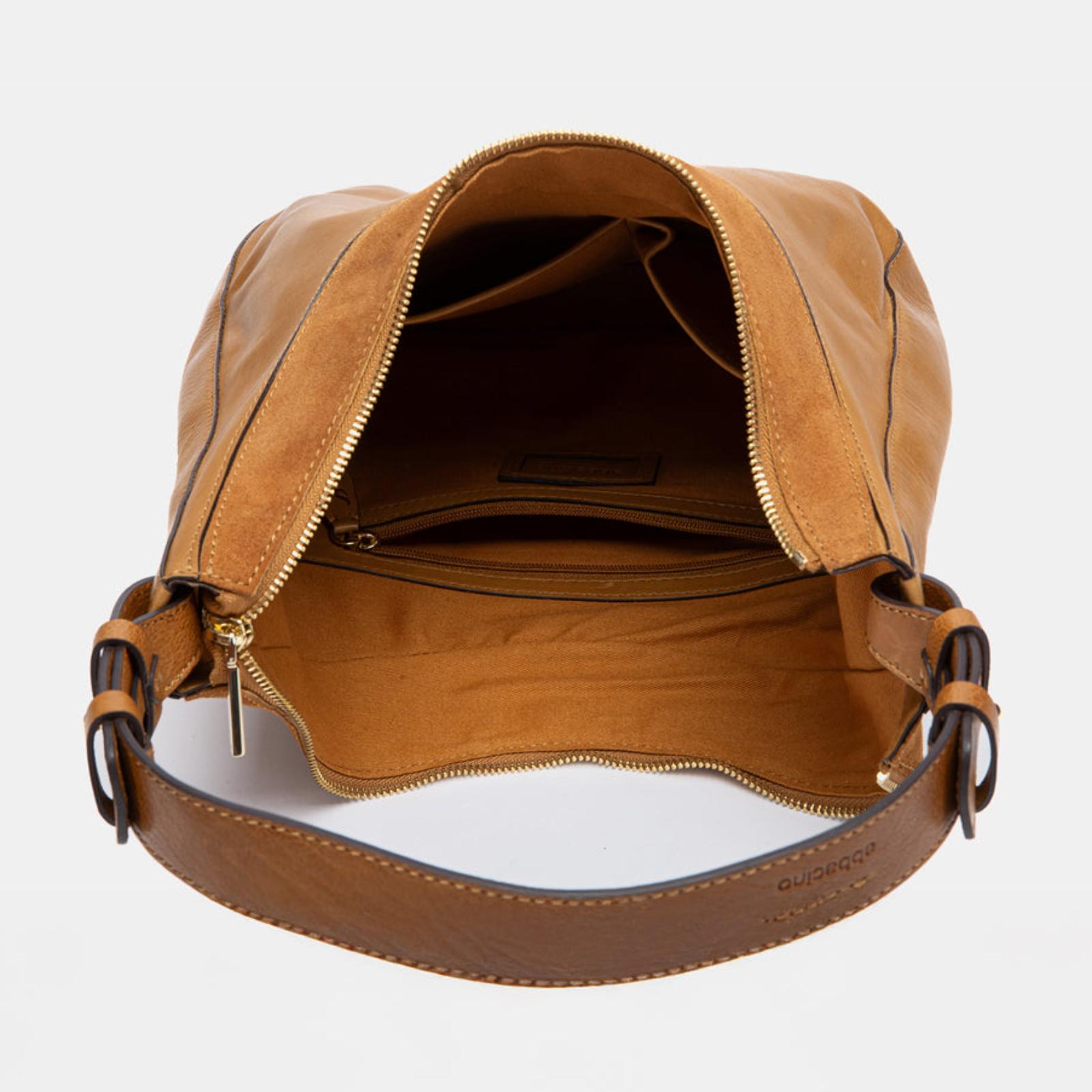 BOLSO DE HOMBRO CAMEL