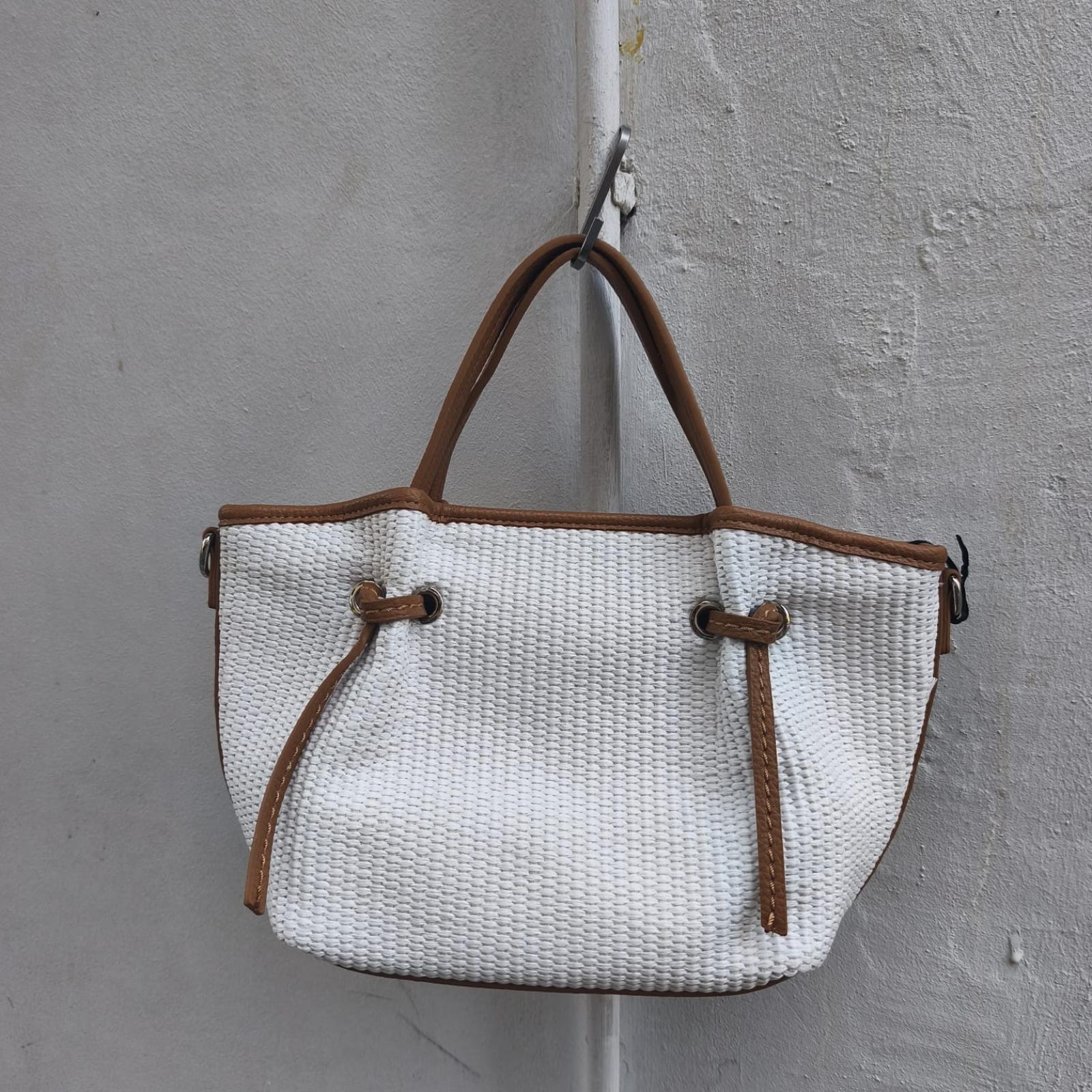 BOLSO DE MANO PEPE MOLL BLANCO