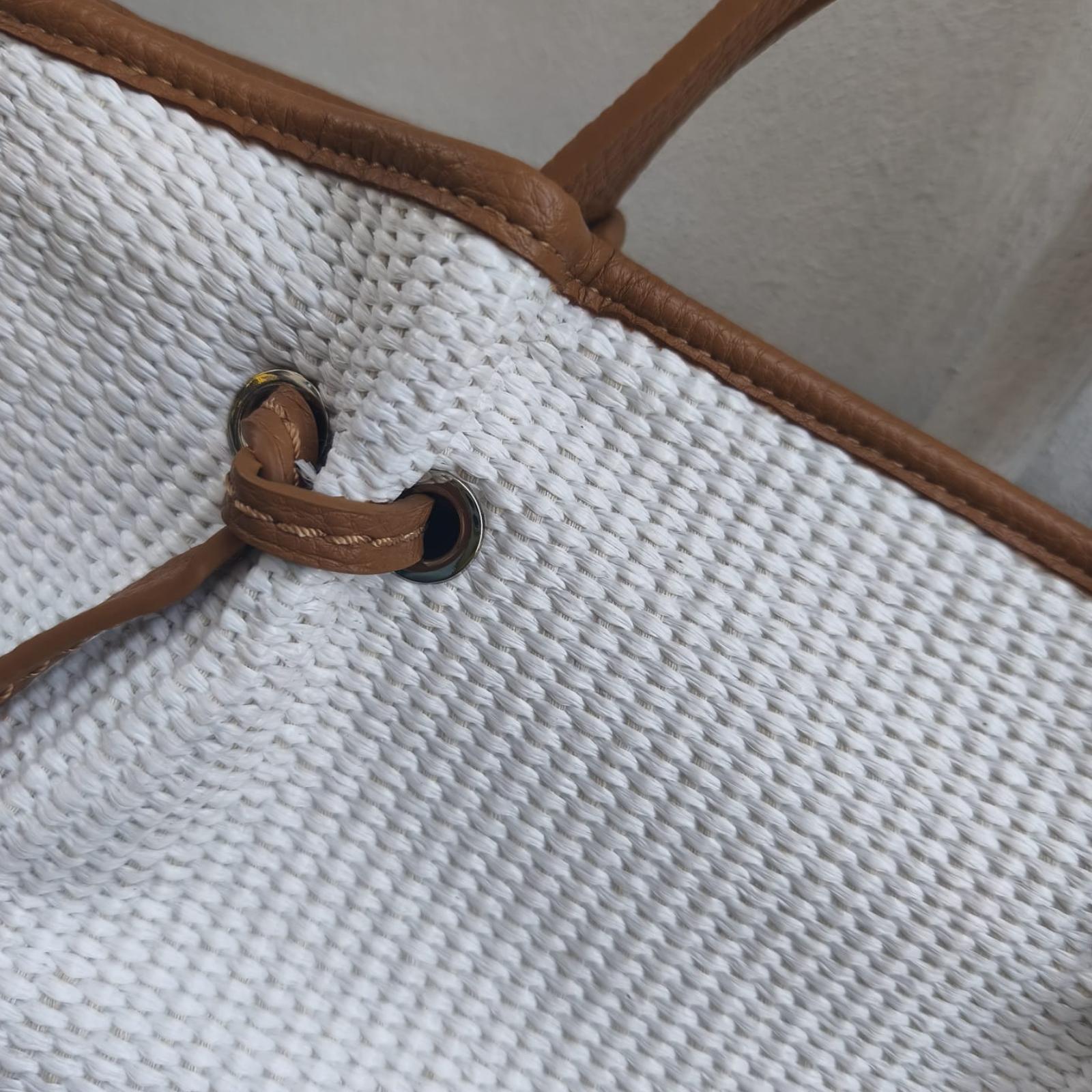 BOLSO DE MANO PEPE MOLL BLANCO