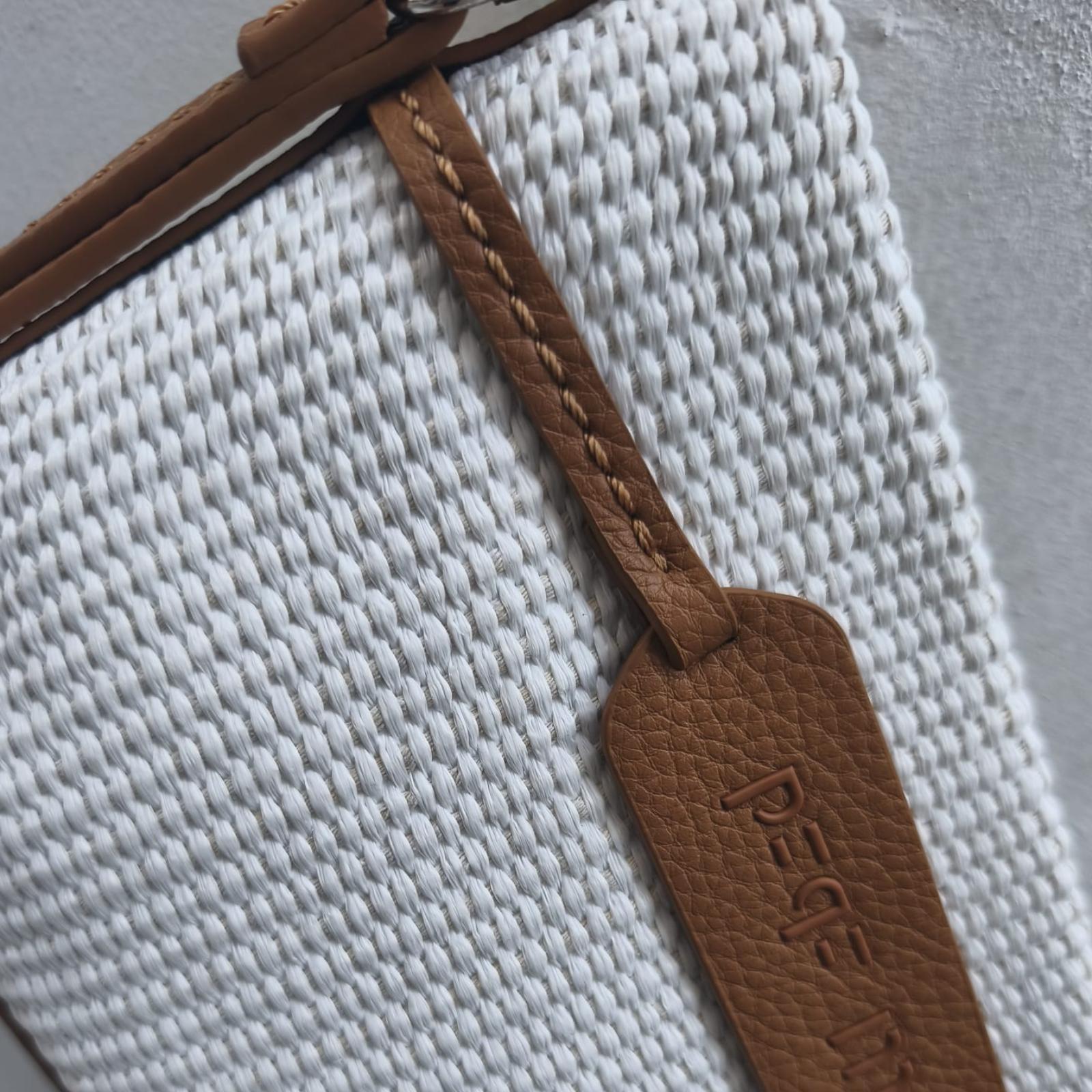 BOLSO DE MANO PEPE MOLL BLANCO