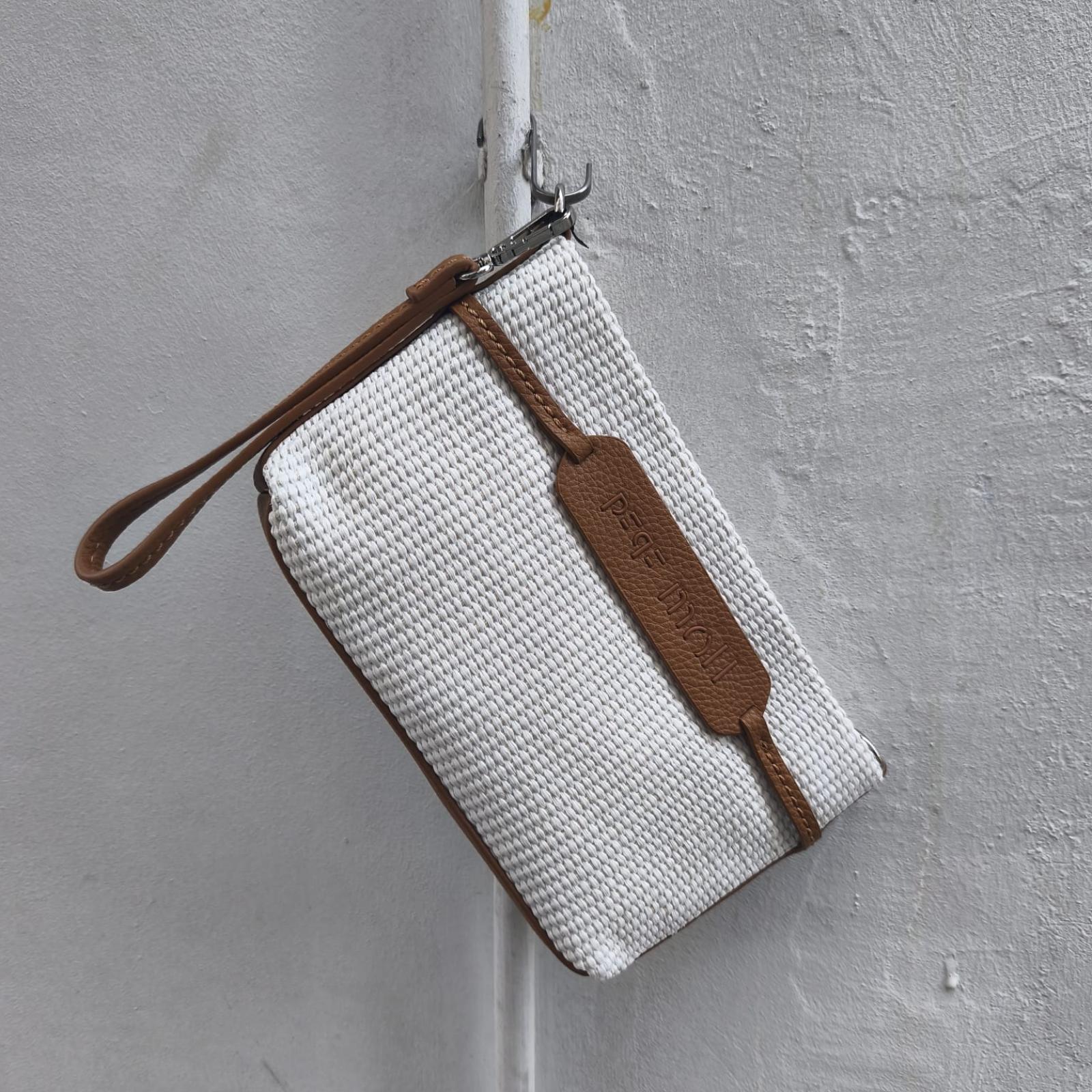 BOLSO DE MANO PEPE MOLL BLANCO
