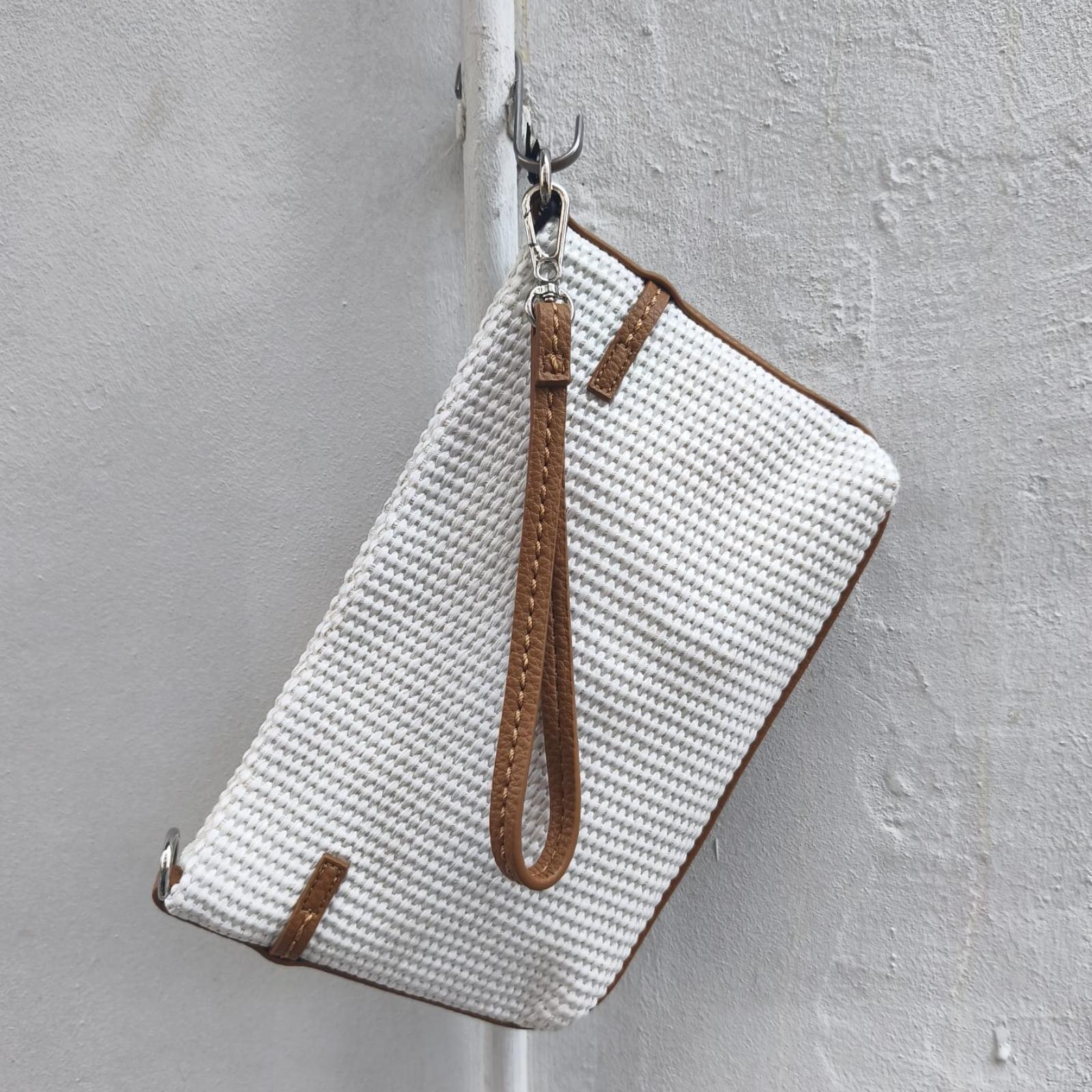 BOLSO DE MANO PEPE MOLL BLANCO