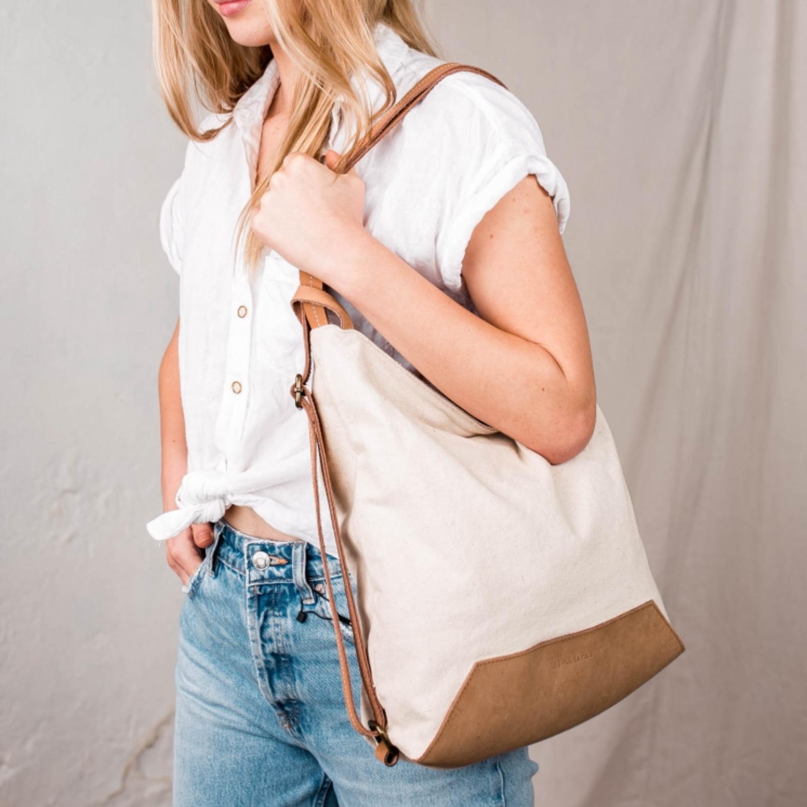 BOLSO/MOCHILA BIBA LOTUS BEIGE