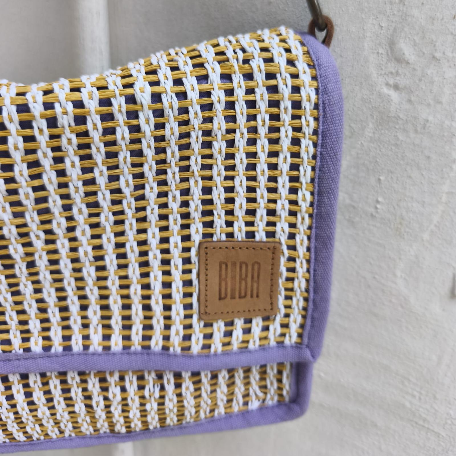 BOLSO DE HOMBRO BIBA CAYMAN LILA