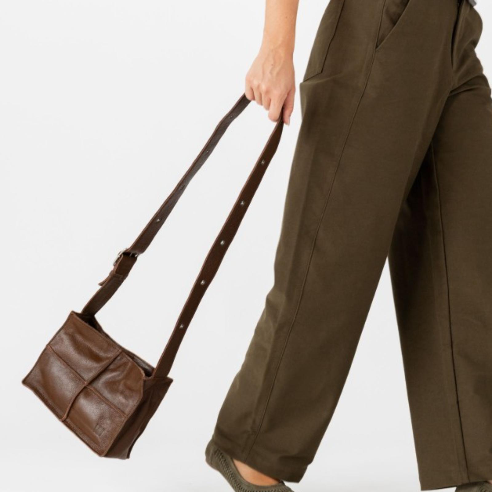 BANDOLERA BIBA BATTLE MARRON