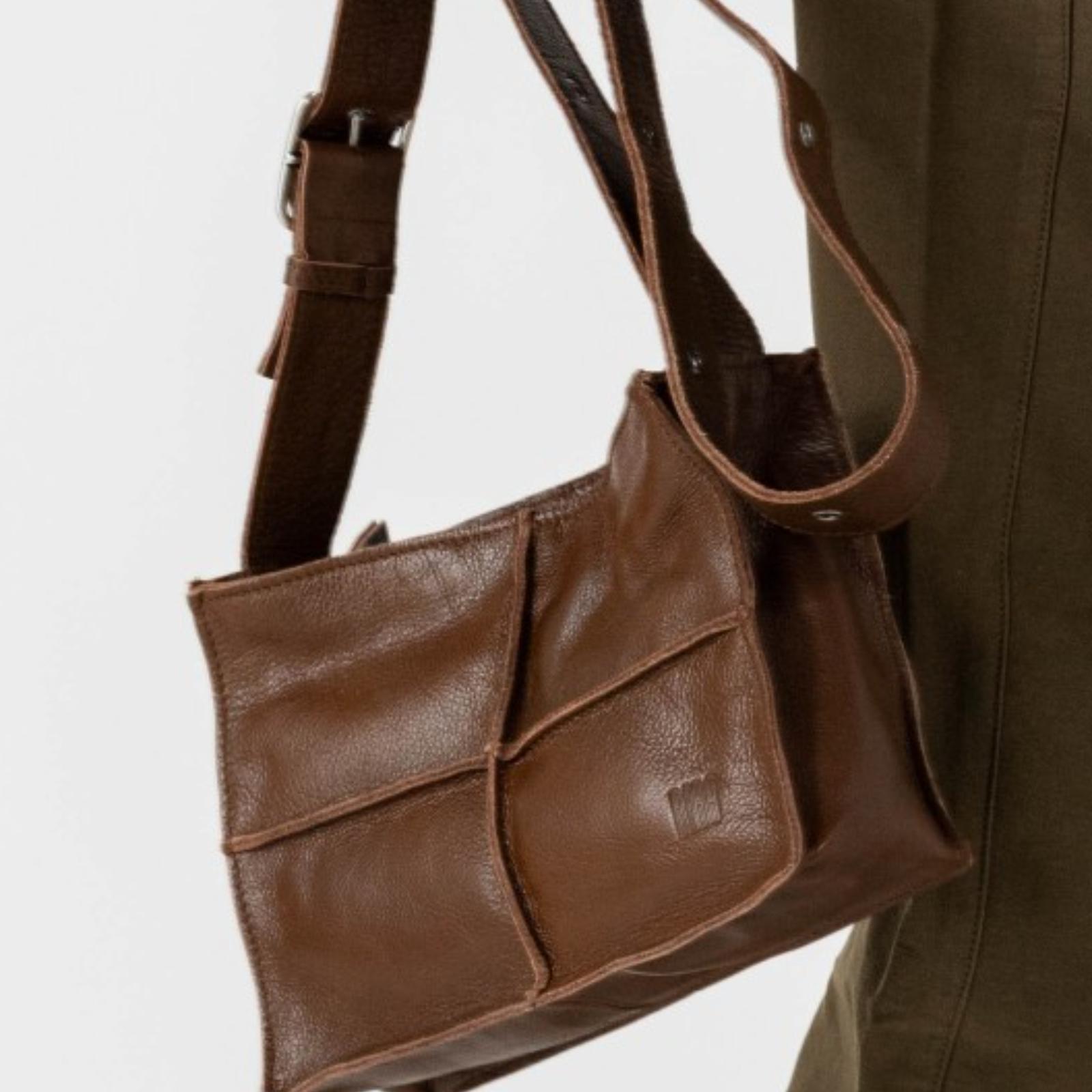 BANDOLERA BIBA BATTLE MARRON