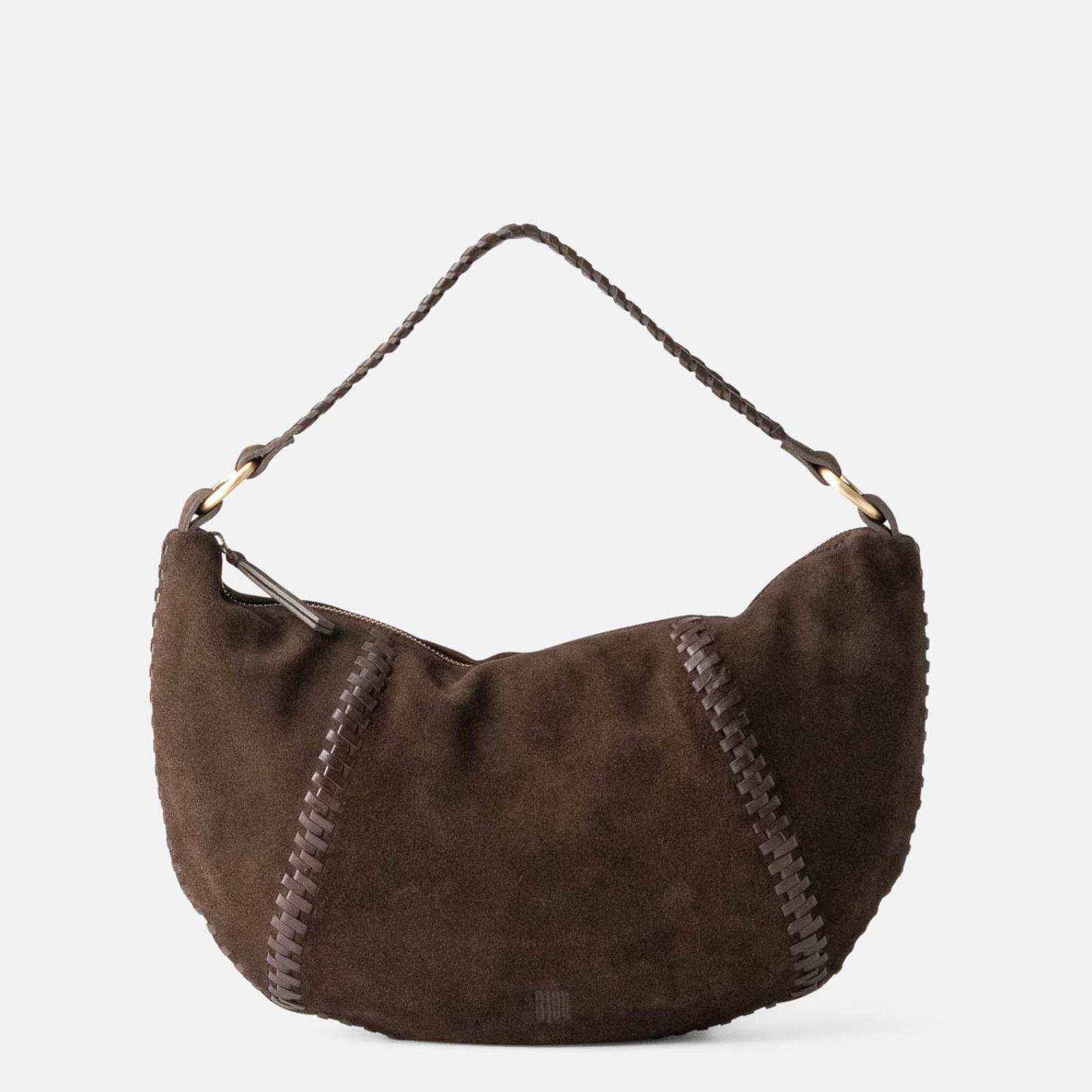 BOLSO DE HOMBRO  NARROWS MARRON