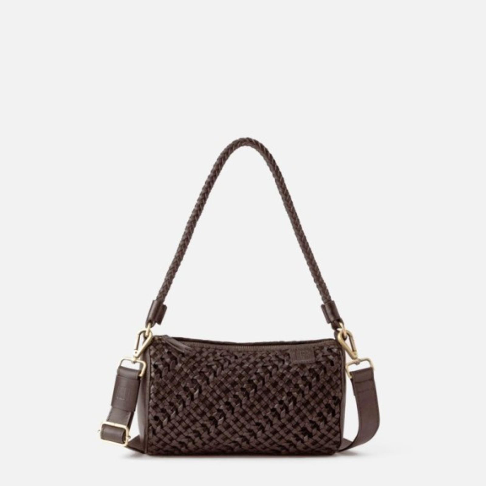 BOLSO DE HOMBRO SELMA MARRON