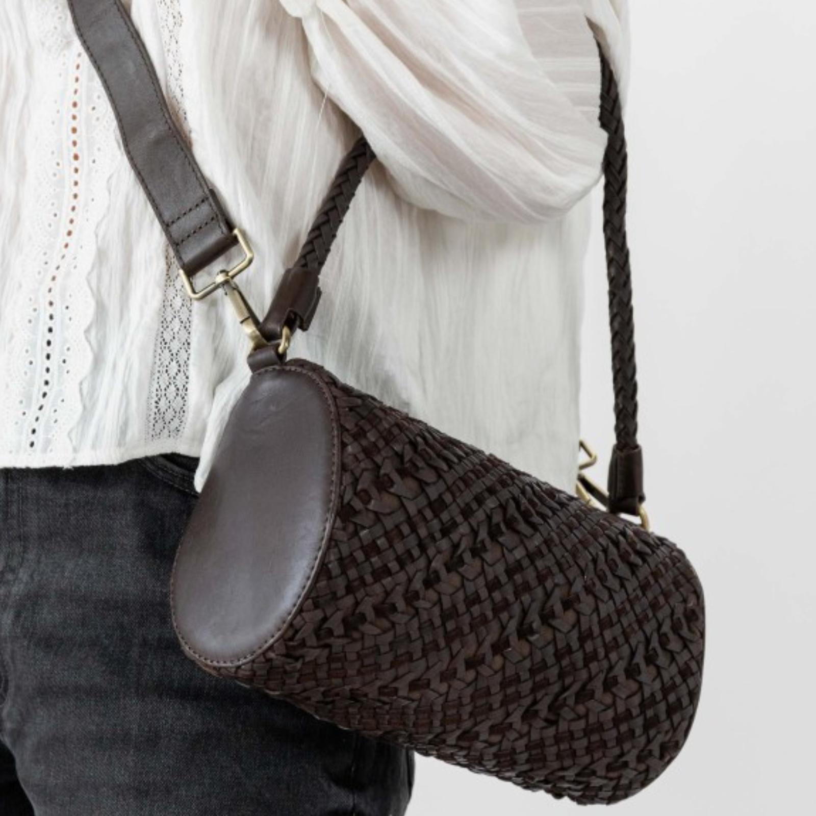 BOLSO DE HOMBRO SELMA MARRON