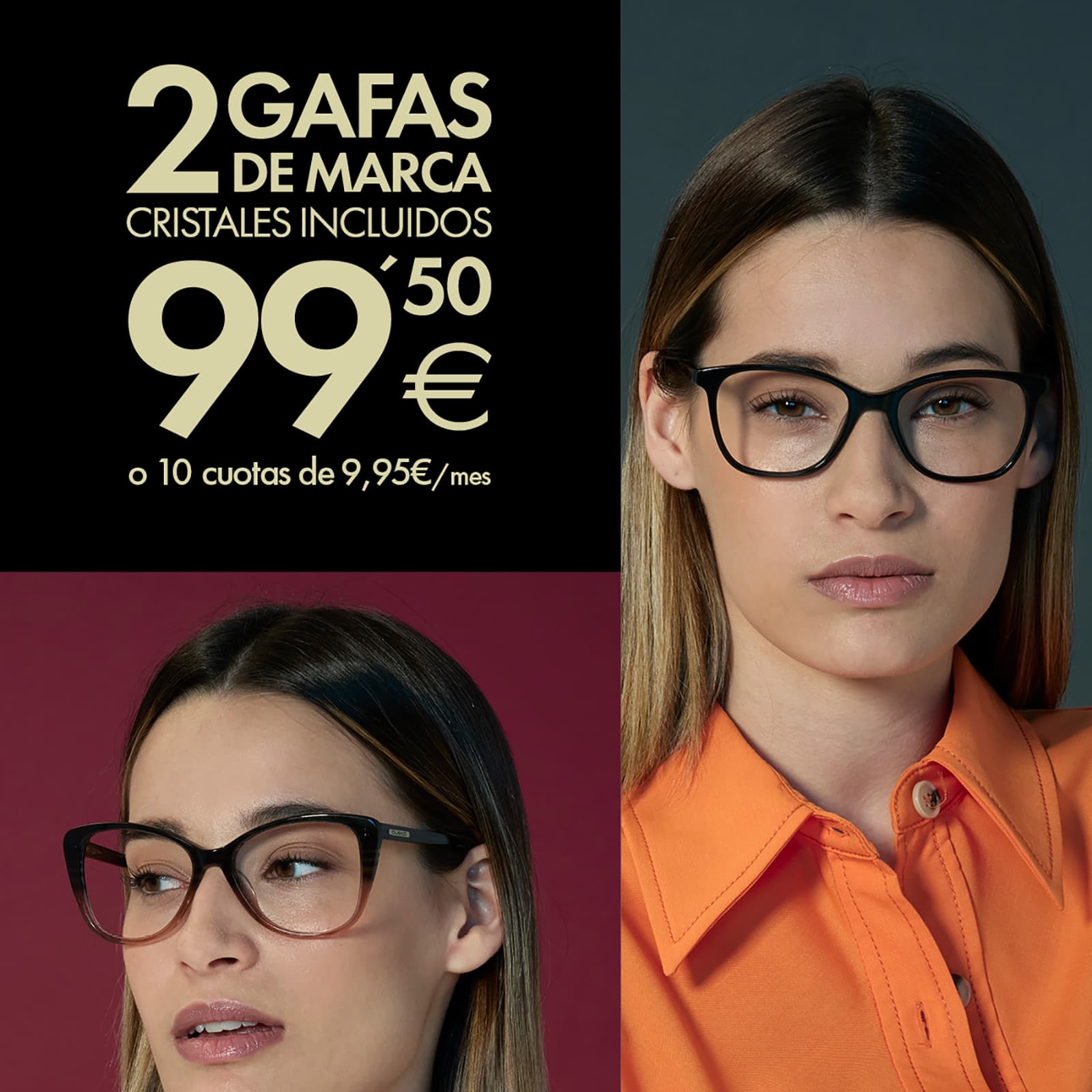 Orador crecer Opaco 2x1 en gafas graduadas Opticalia BRONTE | MARKET by Mario Echvarria