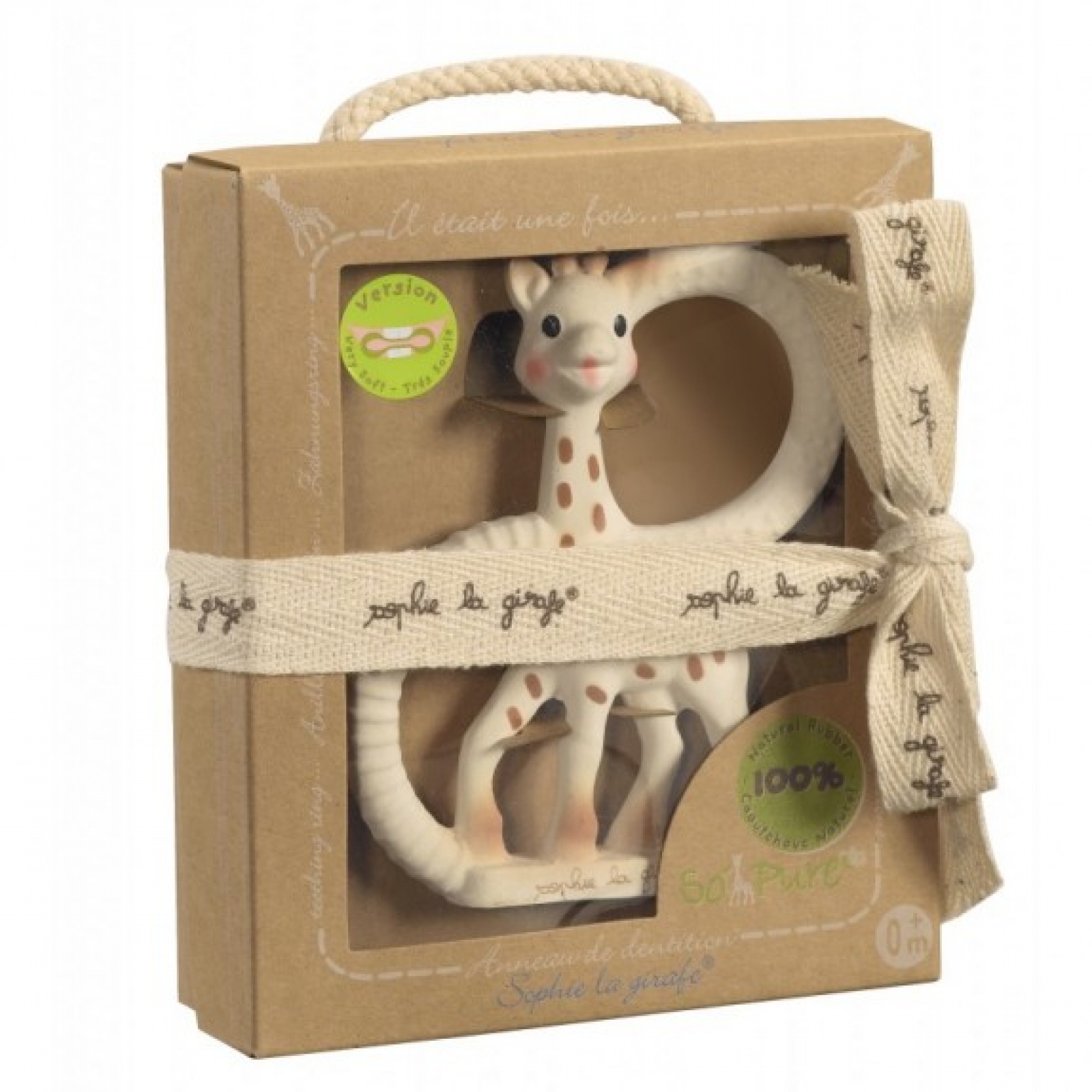 ANILLO DENTICION EXTRA BLANDA LA JIRAFA SOPHIE