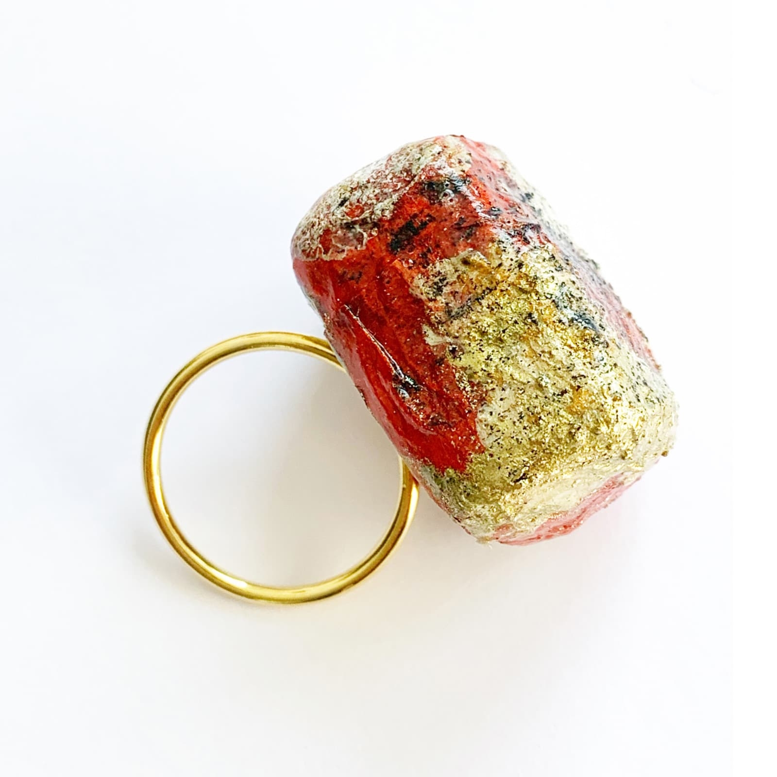 Anillo Coleccin Allegra - Rosso fuoco - Giovanna Bittante - Donostia