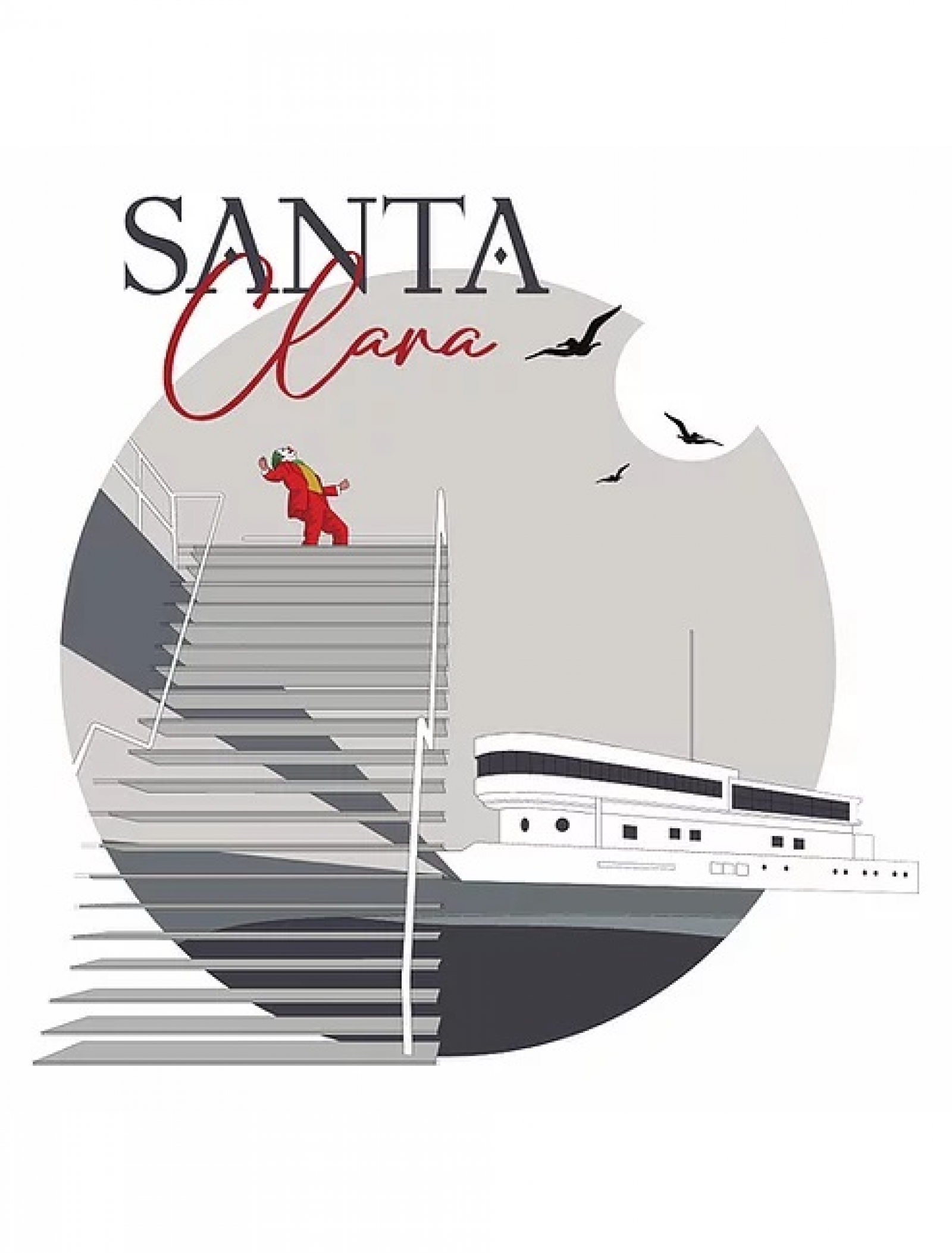 CAMISETA DISEO JOKER SANTA CLARA